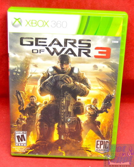 Gears of War 3 Game & Original Case