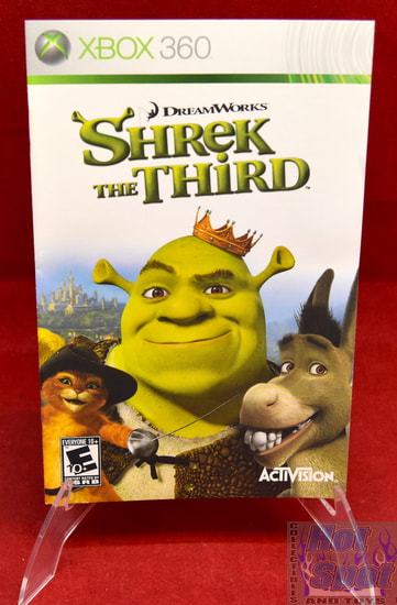 Dreamworks Shrek The Third Instruction Booklet