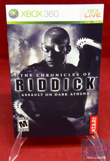 The Chronicles of Riddick Assault on Dark Athena Instruction Booklet