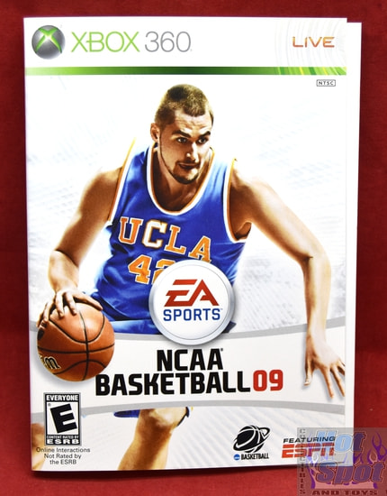 NCAA Basketball 09 Slipcover & Booklet