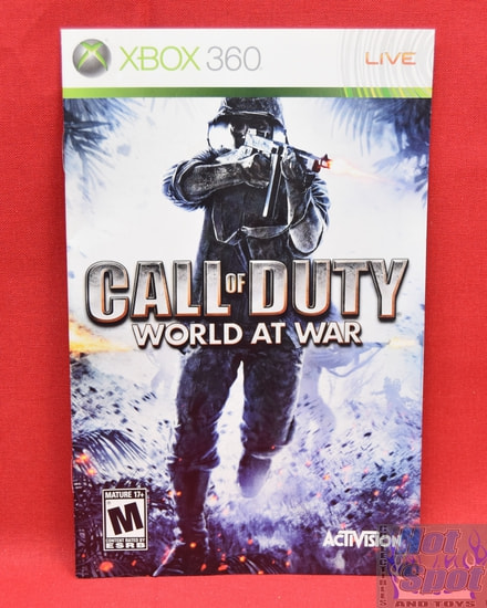 Call of Duty World At War Manual