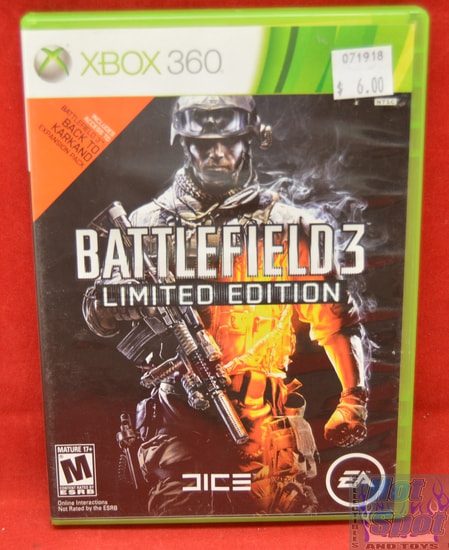 Battlefield 3 Limited Edition Game
