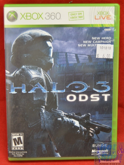 Halo 3 ODST Game CIB