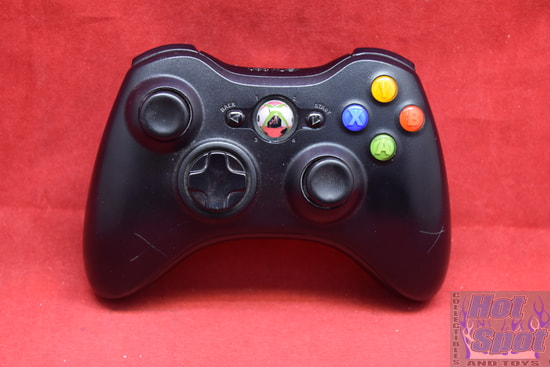 Microsoft Xbox 360 Wireless Controller (Black) (No Back)