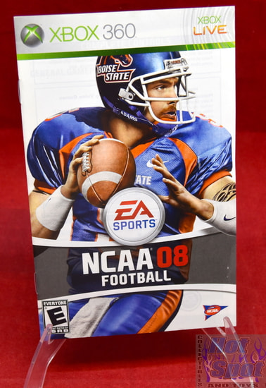 NCAA 08 Football Instruction Booklet