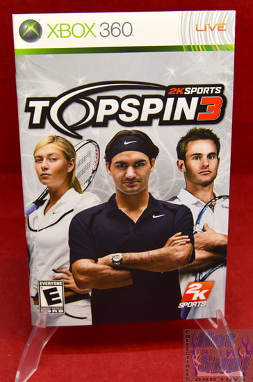 Topspin 3 Instruction Booklet