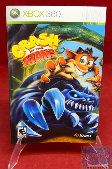 Crash of the Titans Instruction Booklet