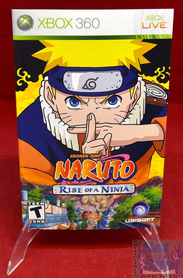 Shonen Jump Naruto Rise of a Ninja Instruction Booklet