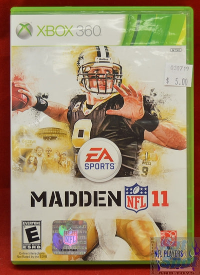 Madden NFL 11 Game Xbox 360