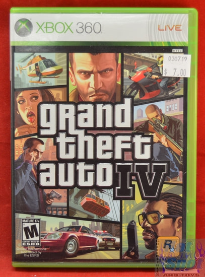 Grand Theft Auto IV Game CIB