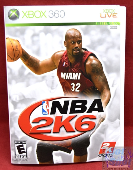 NBA 2K6 Slipcover & Booklets