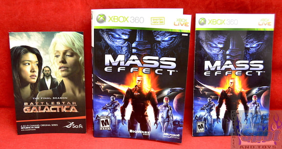 Mass Effect Slip Cover, Insert & Booklet