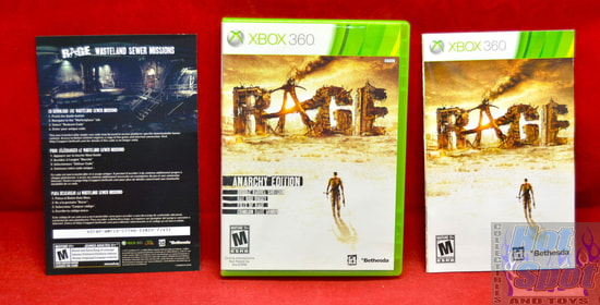 Rage Anarchy Edition Case, Booklet & Insert