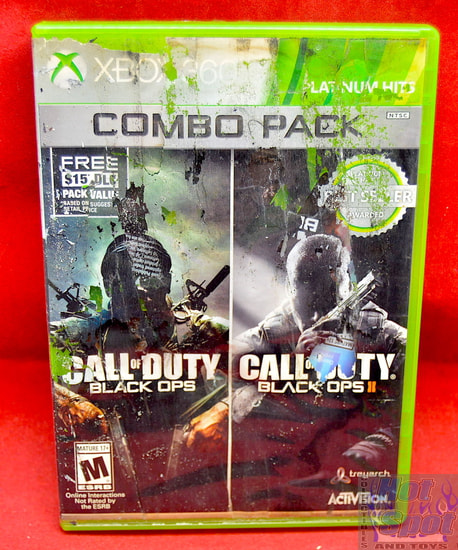 Call of Duty Black Ops I & II Combo Pack Game & Original Case