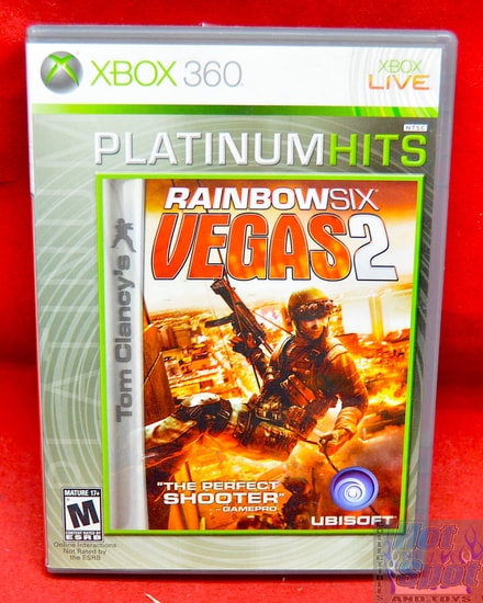 Rainbow Six Vegas 2 Platinum Hits Edition Game CIB