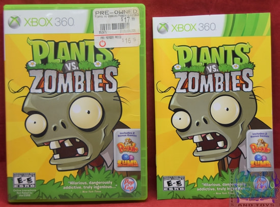 Plants VS. Zombies Case, Insert and Booklet