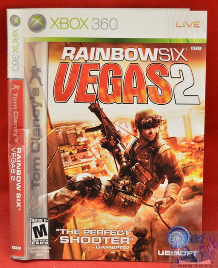 Rainbow Six Vegas 2 Slip Cover