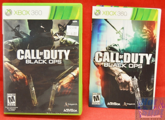 Call of Duty Black Ops Cases, Slip Covers & Manuals