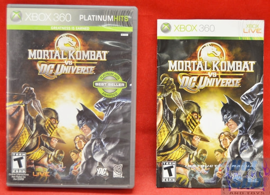 Mortal Kombat vs DC Universe CASE ONLY