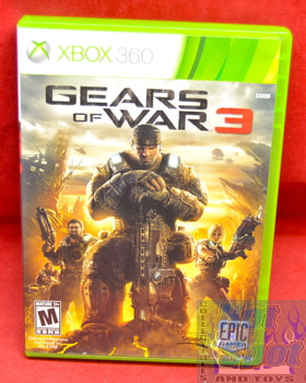 Gears of War 3 Game & Original Case