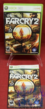 Farcry 2 Original Case & Booklet ONLY