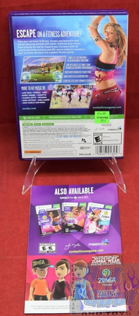 Zumba Fitness World Party Kinect Original Case & Booklet