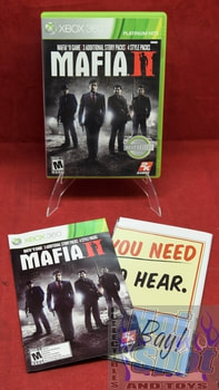 Mafia II Platinum Hits Original Case, Booklet & Poster