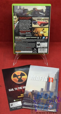 Mafia II Platinum Hits Original Case, Booklet & Poster