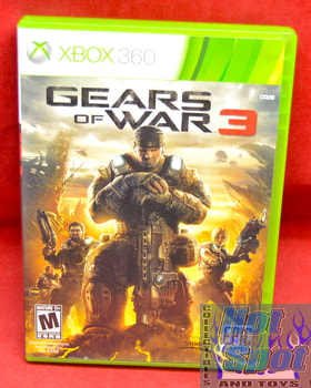 Gears of War 3 Case & Booklet ONLY