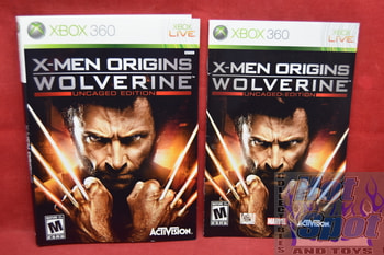X-Men origins Wolverine Uncaged Edition Slipcover & Booklet