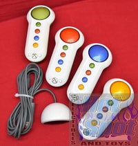 Scene It Wireless Big Button Buzzer Controllers w/ IR Receiver