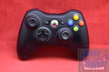 Microsoft Xbox 360 Wireless Controller (Black) (No Back)