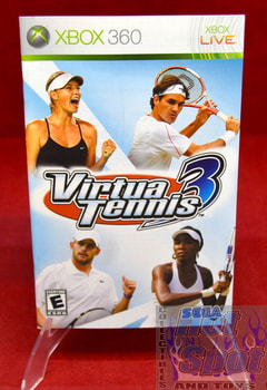 Virtua Tennis 3 Instruction Booklet