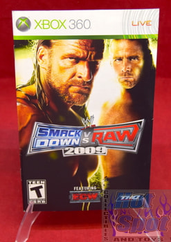 Smack Down vs. Raw 2009 Instruction Booklet
