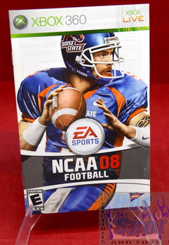 NCAA 08 Football Instruction Booklet