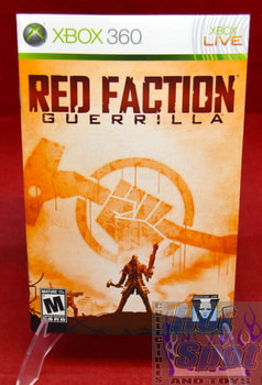 Red Faction Guerrilla Instruction Booklet