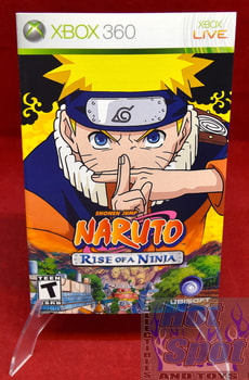 Shonen Jump Naruto Rise of a Ninja Instruction Booklet