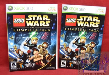 Lego Star Wars The Complete Saga Slipcover & Booklet