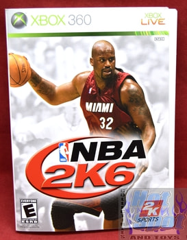 NBA 2K6 Slipcover & Booklets