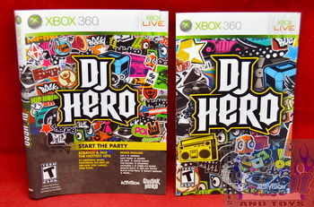 DJ Hero Slip Cover & Booklet