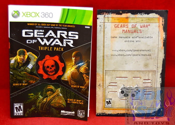 Gears of War Triple Pack Slip Cover & Insert