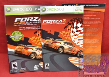 Forza Motorsport 2 Slip Cover & Manuals