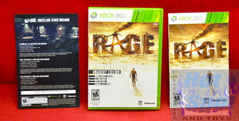 Rage Anarchy Edition Case, Booklet & Insert