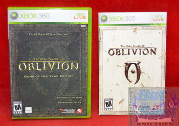 Oblivion The Elder Scrolls IV GOY Edition Case & Booklet