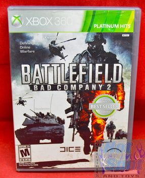 Battlefield Bad Company 2 Platinum Hits Edition Game & Original Case