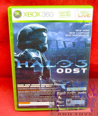 Forza Motorsport 3 & Halo 3 Odst Dual Pack Game & Original Case