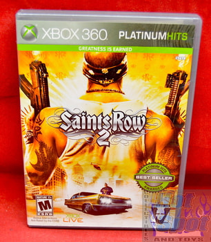 Saint's Row 2 Platinum Hits Edition Game CIB