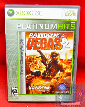 Rainbow Six Vegas 2 Platinum Hits Edition Game CIB