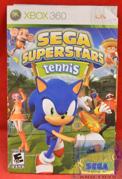 Sega Superstars Tennis Instruction Booklet