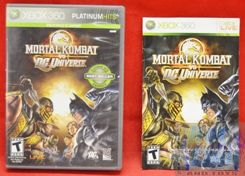 Mortal Kombat vs DC Universe CASE ONLY